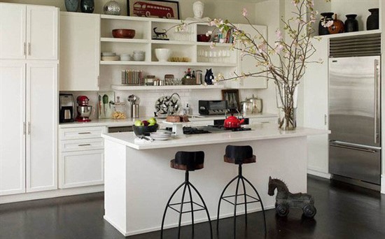 Tủ bếp đơn giản nhưng khiến không gian bếp đẹp và sang đến không ngờ