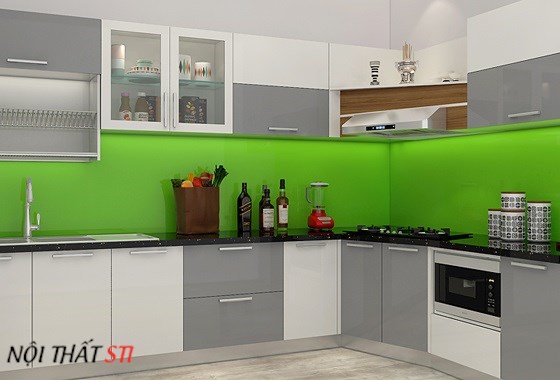       Tủ bếp Acrylic - STI2