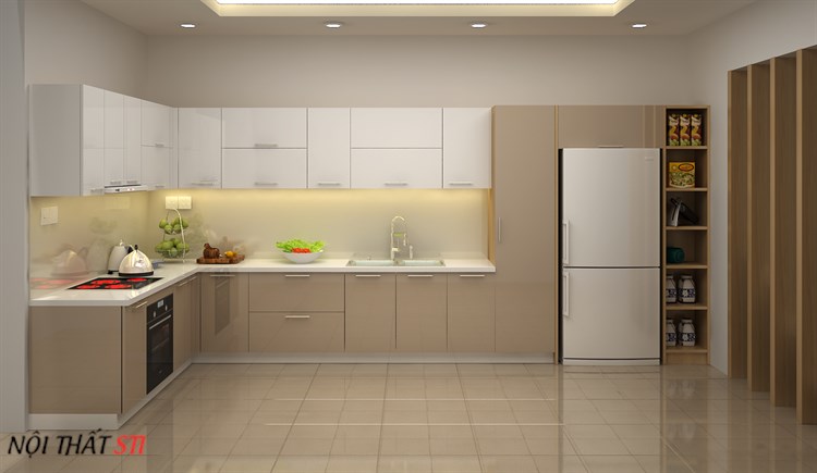       Tủ bếp Acrylic - STI5