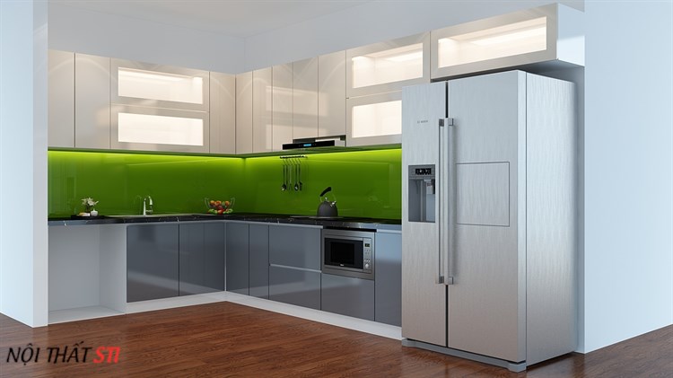       Tủ bếp Acrylic - STI14