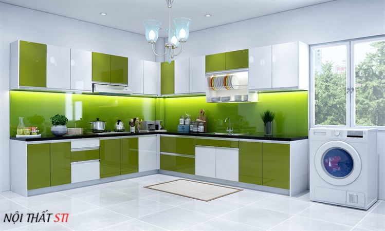       Tủ bếp Acrylic - STI17