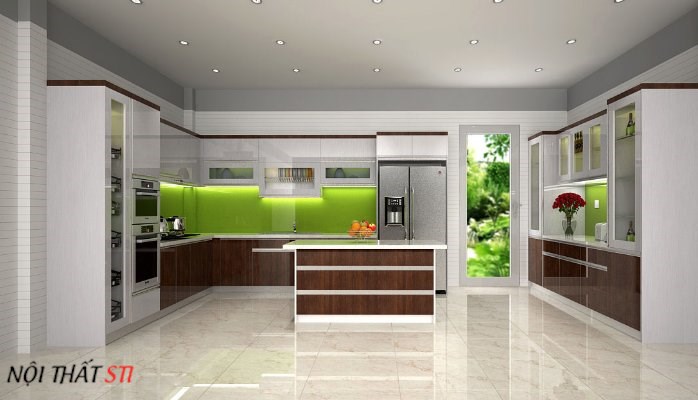       Tủ bếp Acrylic - STI20