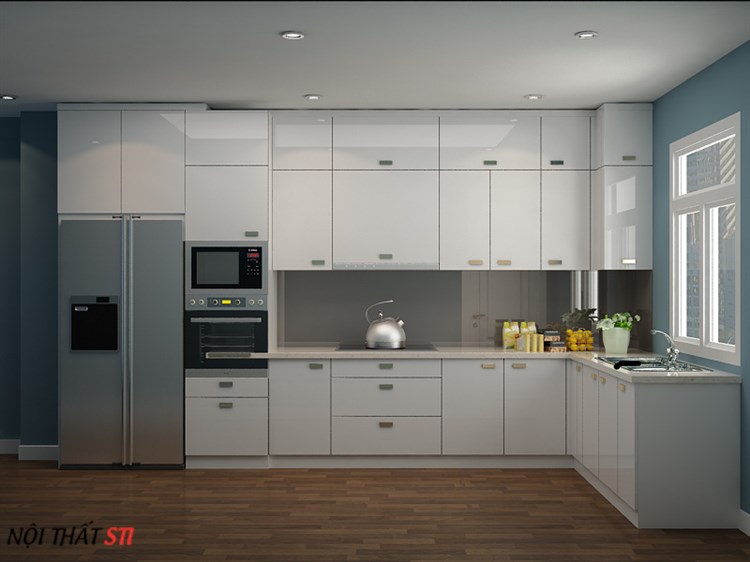       Tủ bếp Acrylic - STI30