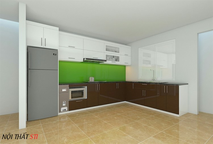       Tủ bếp Acrylic - STI32