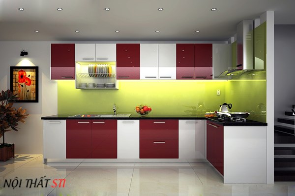       Tủ bếp Acrylic - STI50