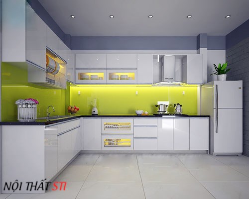       Tủ bếp Acrylic - STI51