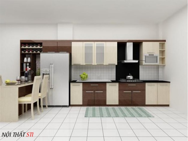       Tủ bếp Laminate - STI22