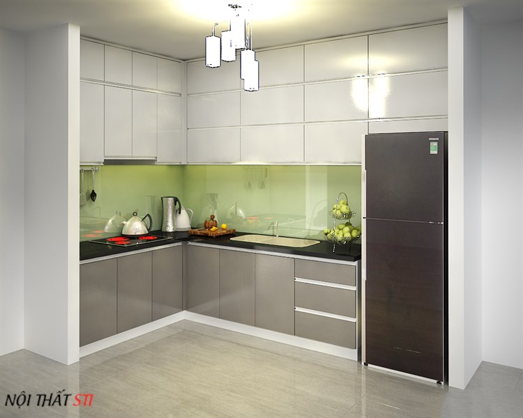       Tủ bếp Acrylic - STI4
