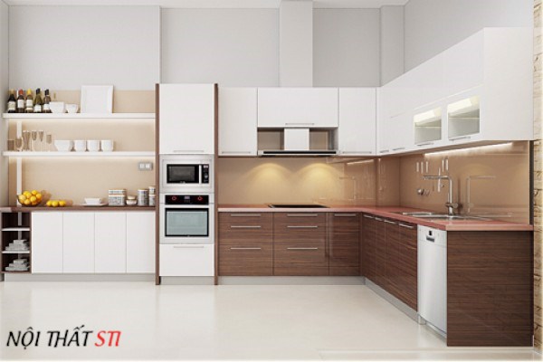       Tủ bếp gỗ melamine - STI11